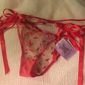 Savage X Fenty Lips Babydoll set BRAND NEW